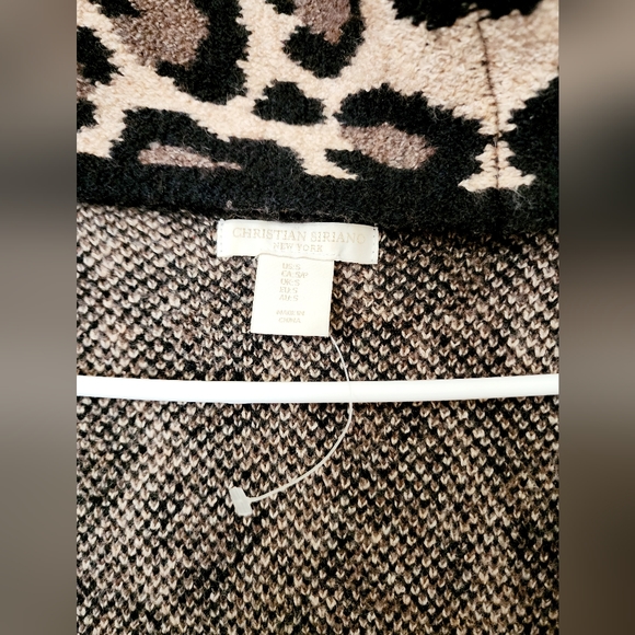 Christian Siriano hooded sleevesless cardigan - Picture 5 of 6